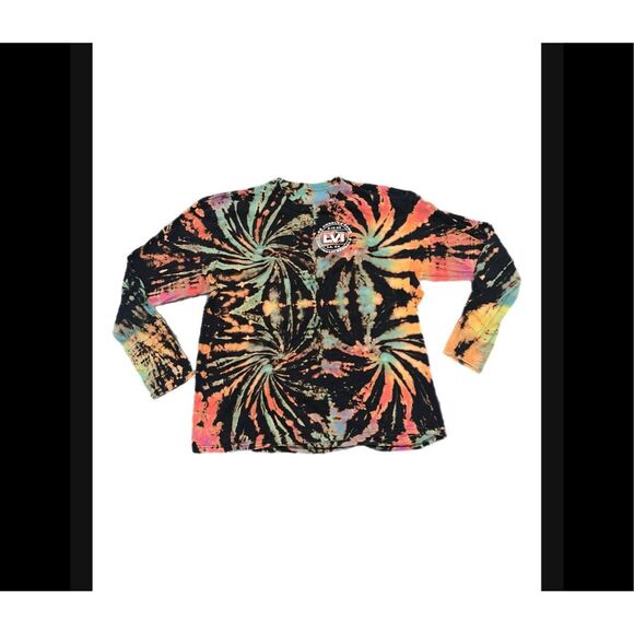 Los Angeles Rams vs. Cincinnati Bengals Super Bowl Tie-Dye Long Sleeve - Picture 2 of 5